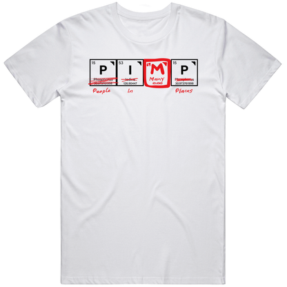 P.i.m.p Periodic Table Shirt – Funny Science Meme Graphic T Shirt