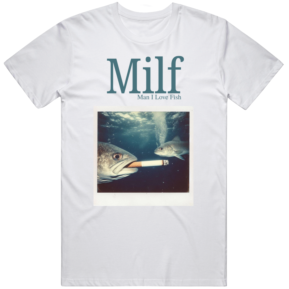 Man I Love Fish meme t-shirt, Vintage Style T-shirt, Offensive Tee, Inappropriate Funny Gag Gift, Gen Z Meme Tees T Shirt