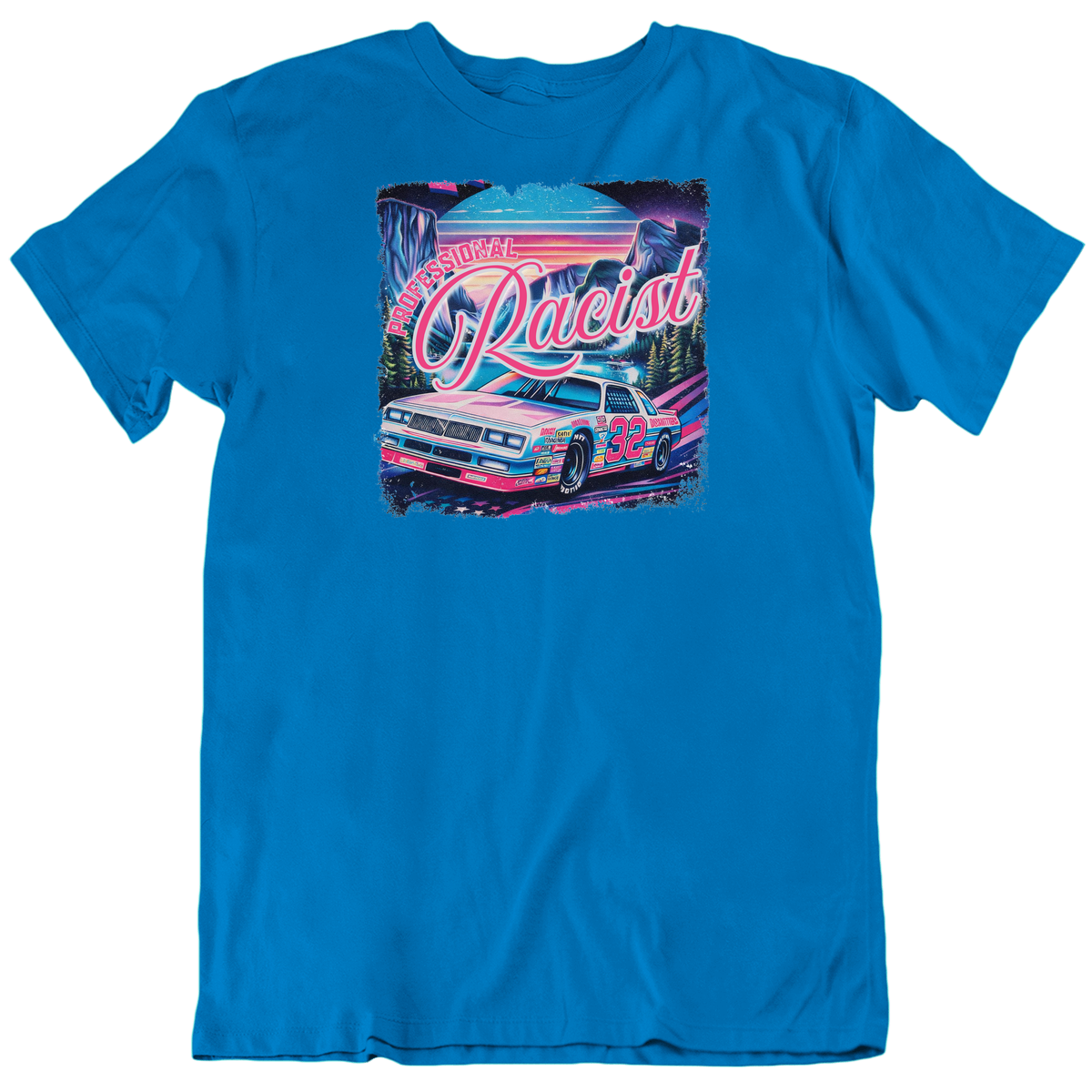 Professional racer Meme Shirt, Meme Bootleg Graphic T Shirt, Unhinged Offensive T Shirts, Retro 80s Car Tee T Shirt