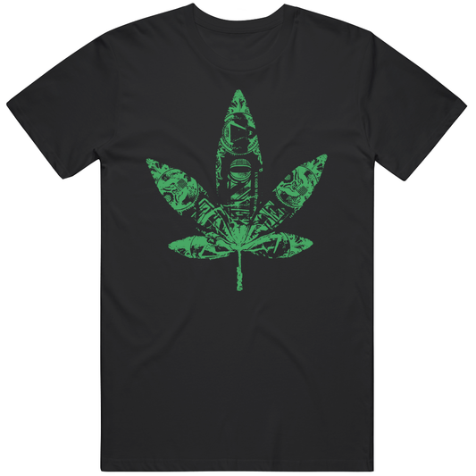 Weed 420 Funny T Shirt Marijuana Leaf Graphic Statement Tee T Shirt