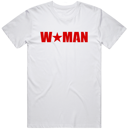 Woman Star Tee Aesthetic Streetwear Unisex T Shirt