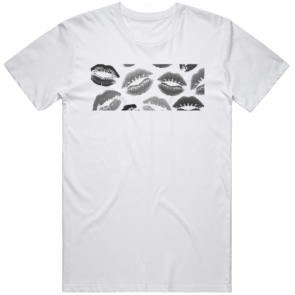 Kisses Tee Y2k Lip Graphic T Shirt