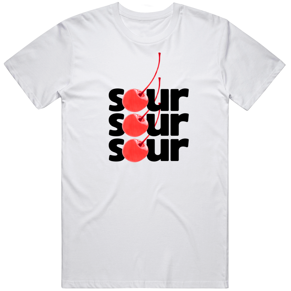 Sour Cherry Shirt – Retro Y2k Fruit Graphic T Shirt