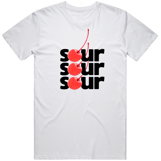 Sour Cherry Shirt – Retro Y2k Fruit Graphic T Shirt